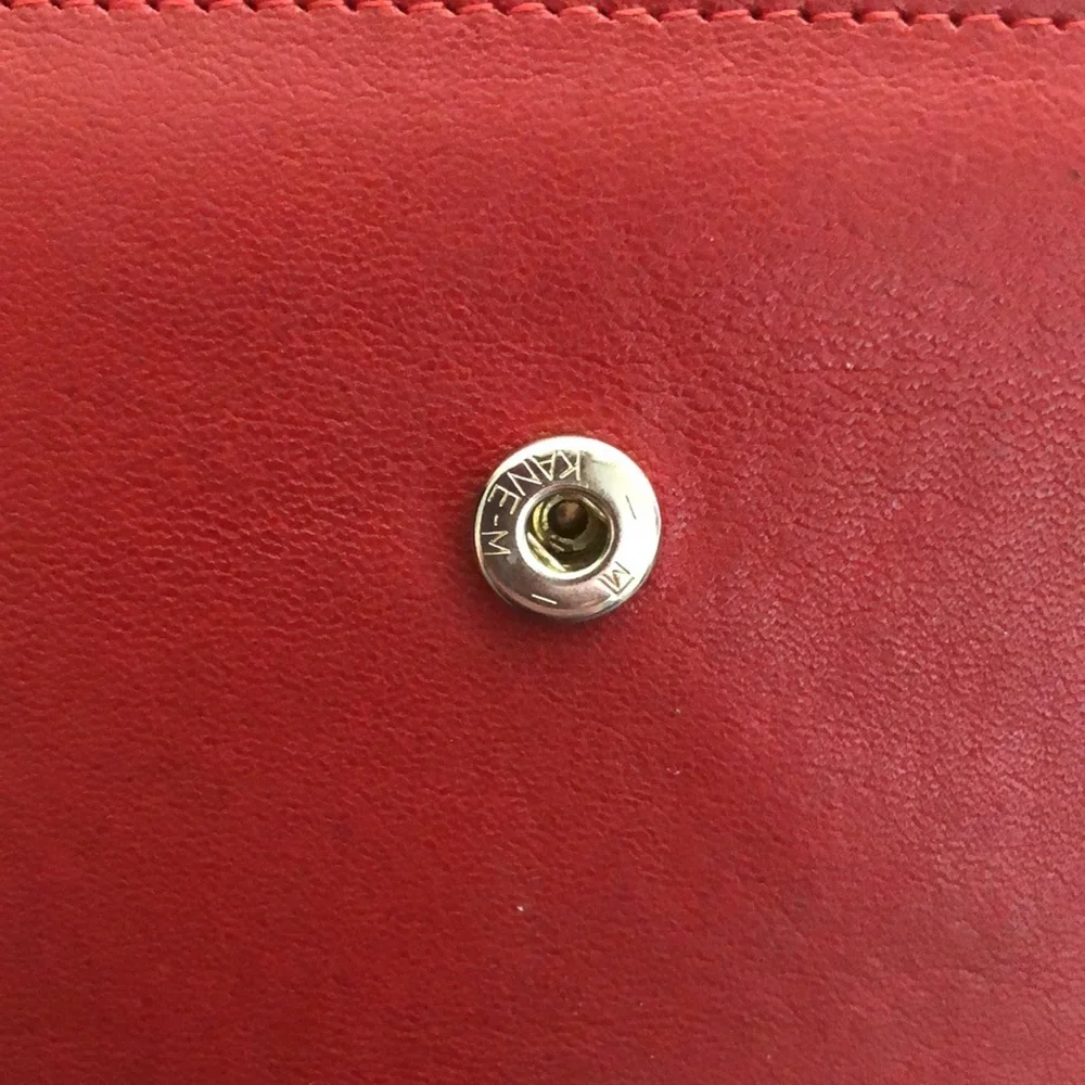 Vintage Christian Dior Red Wallet - Picture 10 of 10